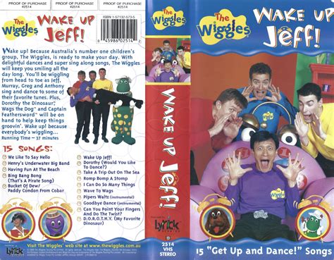 The Wiggles Wake Up Jeff The Wiggles By Bob Berry Hard Cover Rare Hot