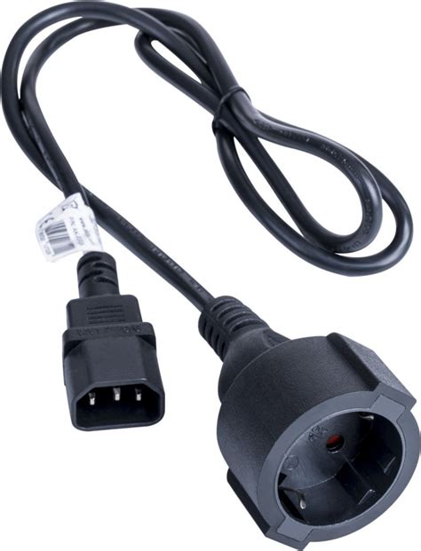 Akyga AKYGA Adapter zasilający AK PC 13A CCA CEE 7 3 IEC C14 1 m