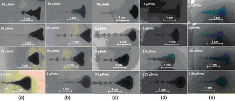 The Nanofluid Distribution Shapes For A Gel Concentration Of A 0 2