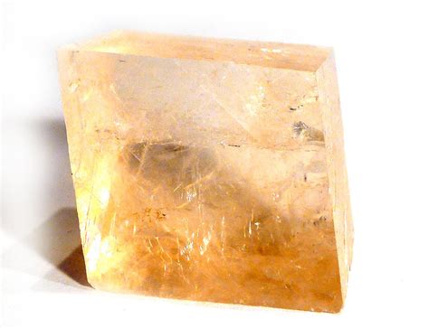 Yellow Optical Calcite Crystal Rebel Angel Crystals