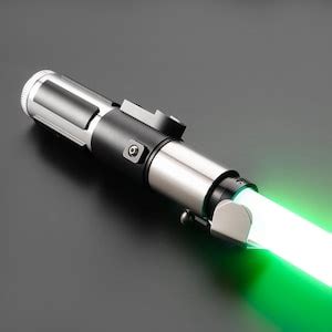 Jedi Master Yoda Lightsaber Replica, Smooth Swing, Neopixel, Star Wars ...