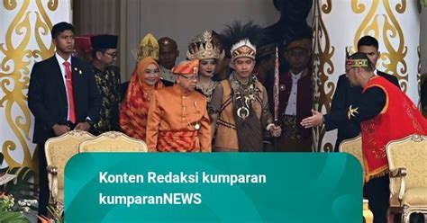 Foto Momen Gibran Dampingi Ma Ruf Amin Upacara Hut Ke Ri Di Istana