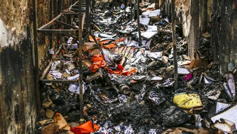 Incêndio destruiu mais de 90 dos materiais da Livraria Universitária GP1