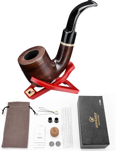 Joyoldelf Pipes A Tabac En Bois Pipe A Tabac En Avec 8 Accessoires