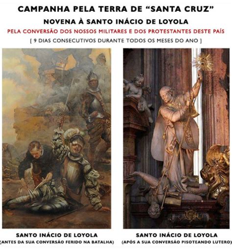 Novena à Santo Inácio de Loyola Pela conversão dos nossos militares e