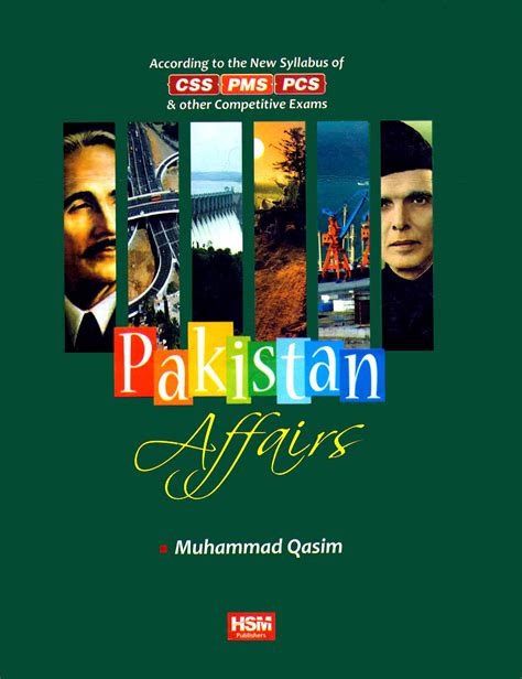 Hsm Pakistan Affairs Book For Css Pms Pcs By Muhammad Qasim Pak Army