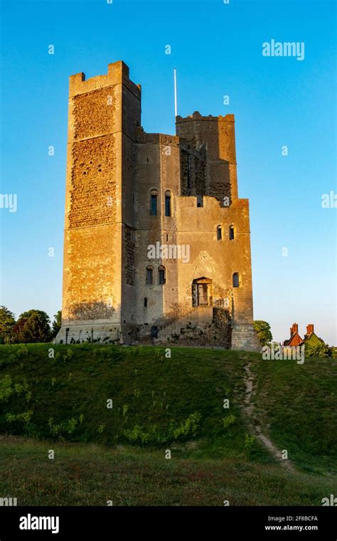 Orford Castle Suffolk Uk Stock Photo Alamy