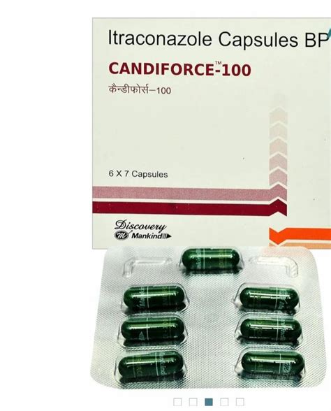 Itraconazole Mg Capsules X Treatment Treatment Of Fungal