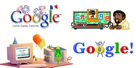 los doodles de google  anos de diversion