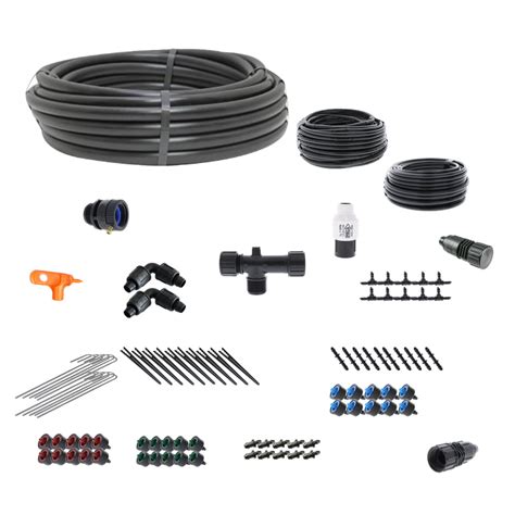 Drip Irrigation Kit For Gardens Basic Diy Watering System