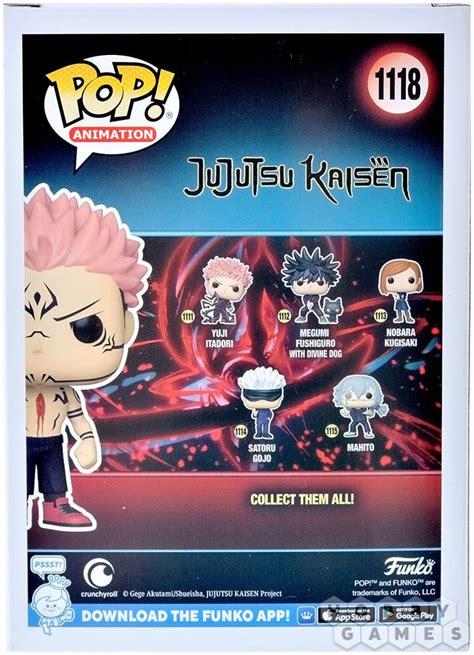 Фигурка Funko POP Animation Jujutsu Kaisen Ryomen Sukuna 1118