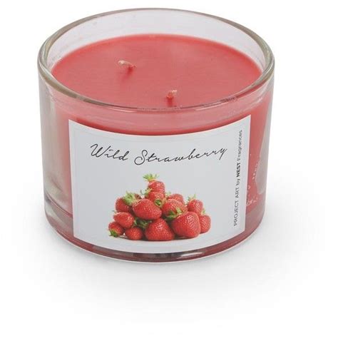 Nest Fragrances Wild Strawberry Scented Candle 12 Oz 11 Liked On Polyvore Featuring Home