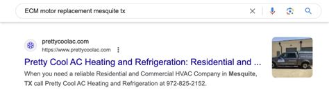 Local Seo Case Study Hvac Company In Mesquite Tx