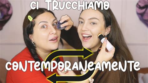 Ci Trucchiamo A Vicenda Challenge Con Mia Sorella Youtube