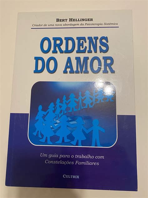 Vendo Livro As Ordens Do Amor Livro Editora Cultrix Nunca Usado