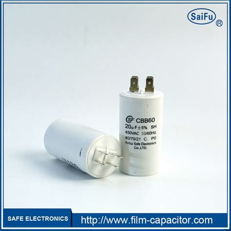 Wholesale AC Motor Run Capacitors For Generator Pump Motor CBB60