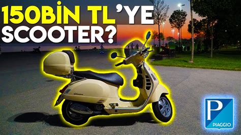 Vespa Gts Nceleme Youtube