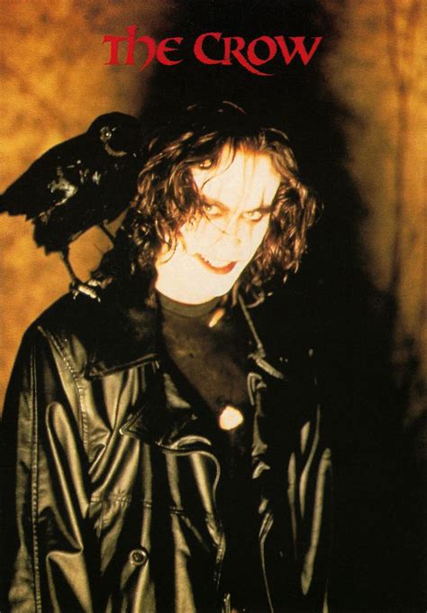 Brandon Lee In The Crow Crow Movie Brandon Lee Crow