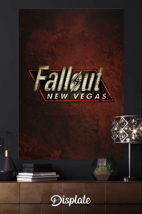 Fallout New Vegas Posters Art Set By Fallout Displate Get Yours Now Fallaout Poster