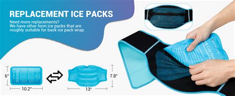 Comfytemp Ice Pack For Lower Back Pain Relief Fsa Hsa