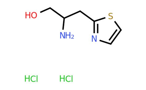 CAS 2138525 32 1 2 Amino 3 1 3 Thiazol 2 Yl Propan 1 Ol