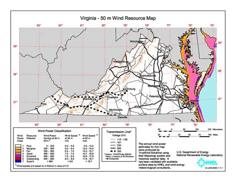 Wind Resource Map