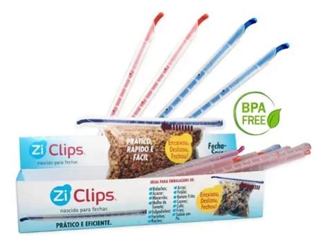 Kit Clips Veda Sacos Conserva Alimentos L Quidos Doces