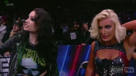 Saraya And Toni Storm Turn Heel On 1 18 Aew Dynamite With Attack On