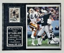 Ken Stabler Plaque Sports Memorabilia