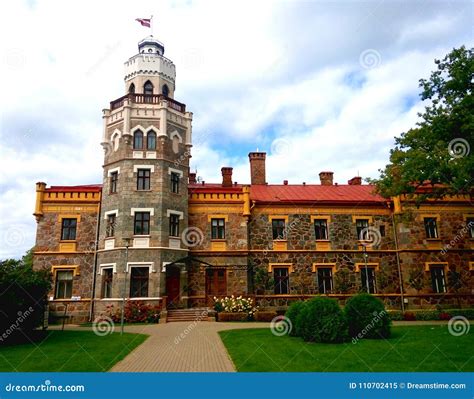 Sigulda Castle Latvia Editorial Image Image Of Center 110702415