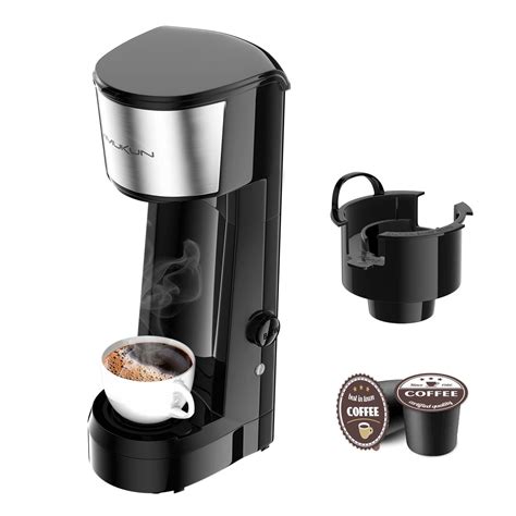 Vimukun Single Serve Coffee Maker Coffee Brewer Compatible With K Cup Single Cup Capsule Single