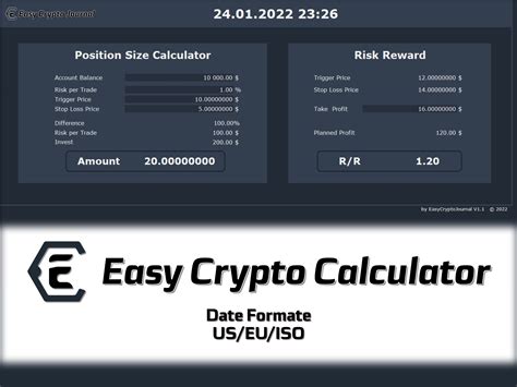 Trading calculator