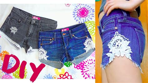 Diy Shorts From Jeans