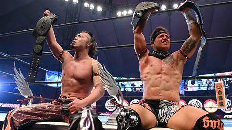 NJPW Wrestle Kingdom 19 Kosei Fujita Y Robbie Eagles Nuevos Campeones