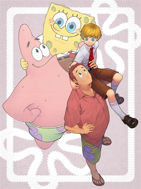 Patrick And Spongebob Friends Ever Human Spongebob Squarepants