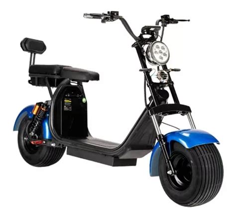 Moto Elétrica Scooter Shopper Patinete Adulto 60v 21ah 2000w