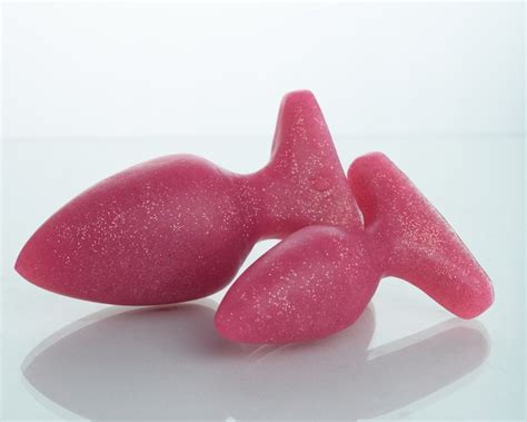 The Gleam Dusty Pink Collection Anal Toys Dildos Silicone Etsy
