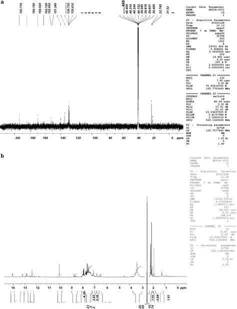 Structural Elucidation Of H Aurora Derived Compound By Nmr