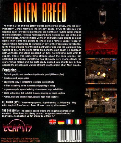 Alien Breed Box Shot For Playstation Vita Gamefaqs