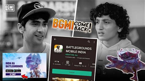 🤯finally Bgmi Back In Play Store😱 Bgmi New Update 😱 Bgmi Unban 😱 Bgmi