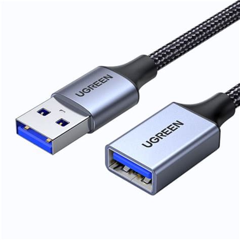 Ugreen Trajni podaljšek kabla USB 3 0 5Gb s 1 m sive barve mimovrste