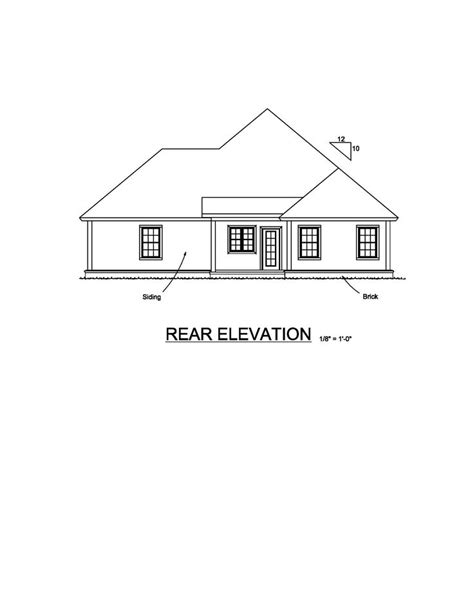 Traditional House Plan Bedrm Sq Ft Home