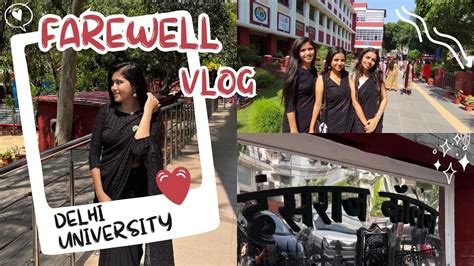 Hansraj College Farewell After Party Delhi University Vlog