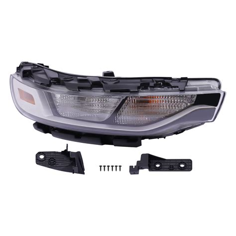 Headlight Assembly Fits Kia Soul Halogen Headlamps Left