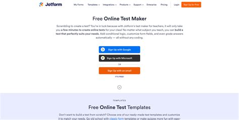 Free Online Test Maker Multiple Choice Tests Jotform Worksheets