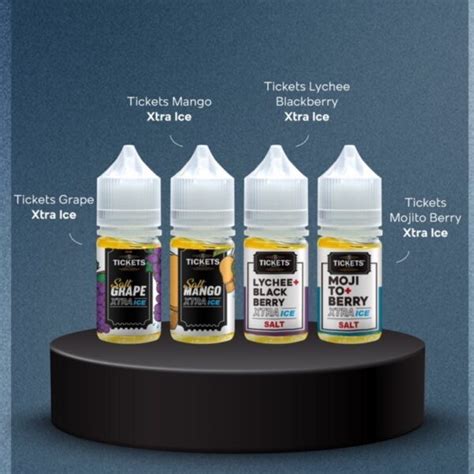 Liquid Ejm Tickets Saltnic Series Ml Mg Vapeku