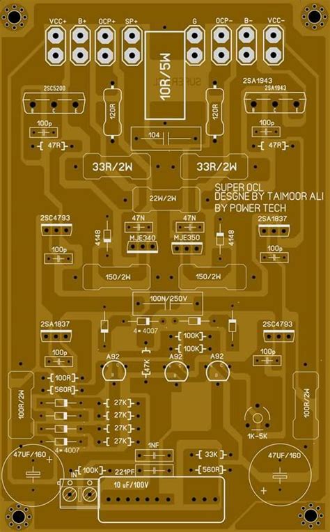 Ahuja Amplifier Watt Circuit Diagram Subwoofer Amplifier