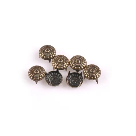 Bronze Leathercraft Studs And Spikes For Clothes Metal Studs Brads