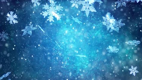 Winter Wonderland Snowflake Background