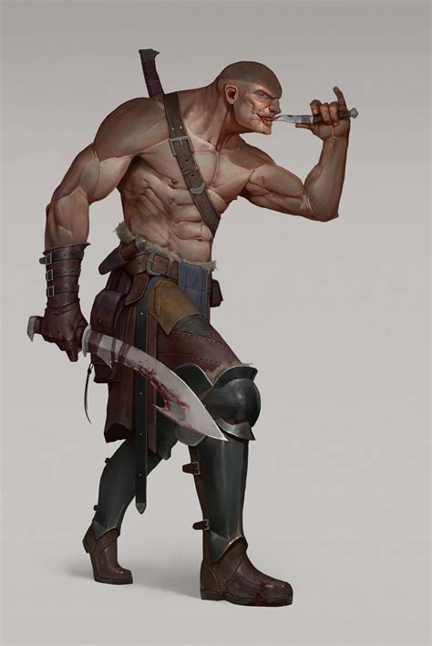 Artstation Cannibal Andrew Mironov Fantasy Character Art Rpg